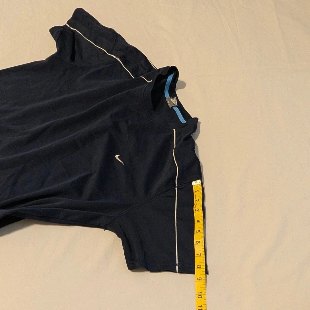 Nike Mens XXL Navy Blue Short Sleeve Athletic Training T-Shirt